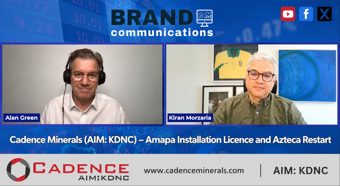 Cadence Minerals #KDNC - CEO Kiran Morzaria talks to Alan Green - Novus ...